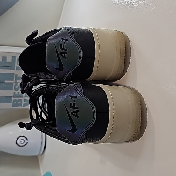 Air Force One AF1 Low Sage in Oil Grey Excellent Condition Woman's Size 9.5 - Picture 6 of 10